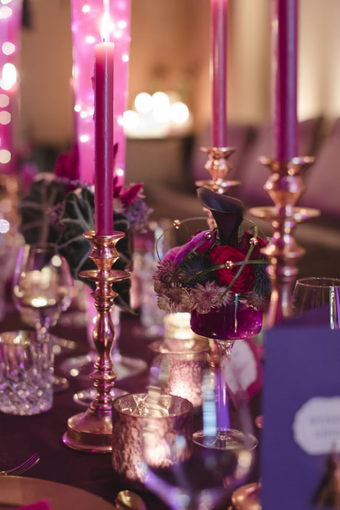 Tischdeko, Hochzeitsplaner, Kerzen, Leuchter, Papeterie, Menükarte, Marrakech